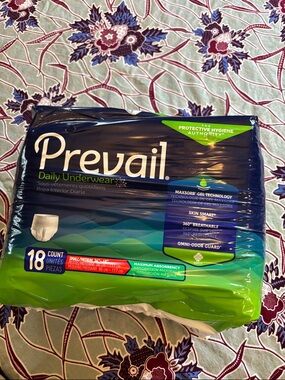 S/M 34-46” Prevail Daily Underwear
